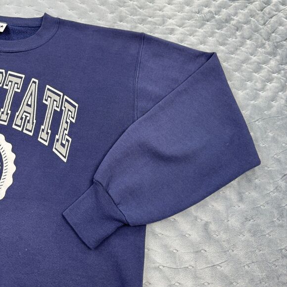 VINTAGE Penn State Sweater Mens XL Blue Nittany Lions Crewneck Pullover Classic - Picture 4 of 13